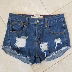 Levi's Distressed Shorts